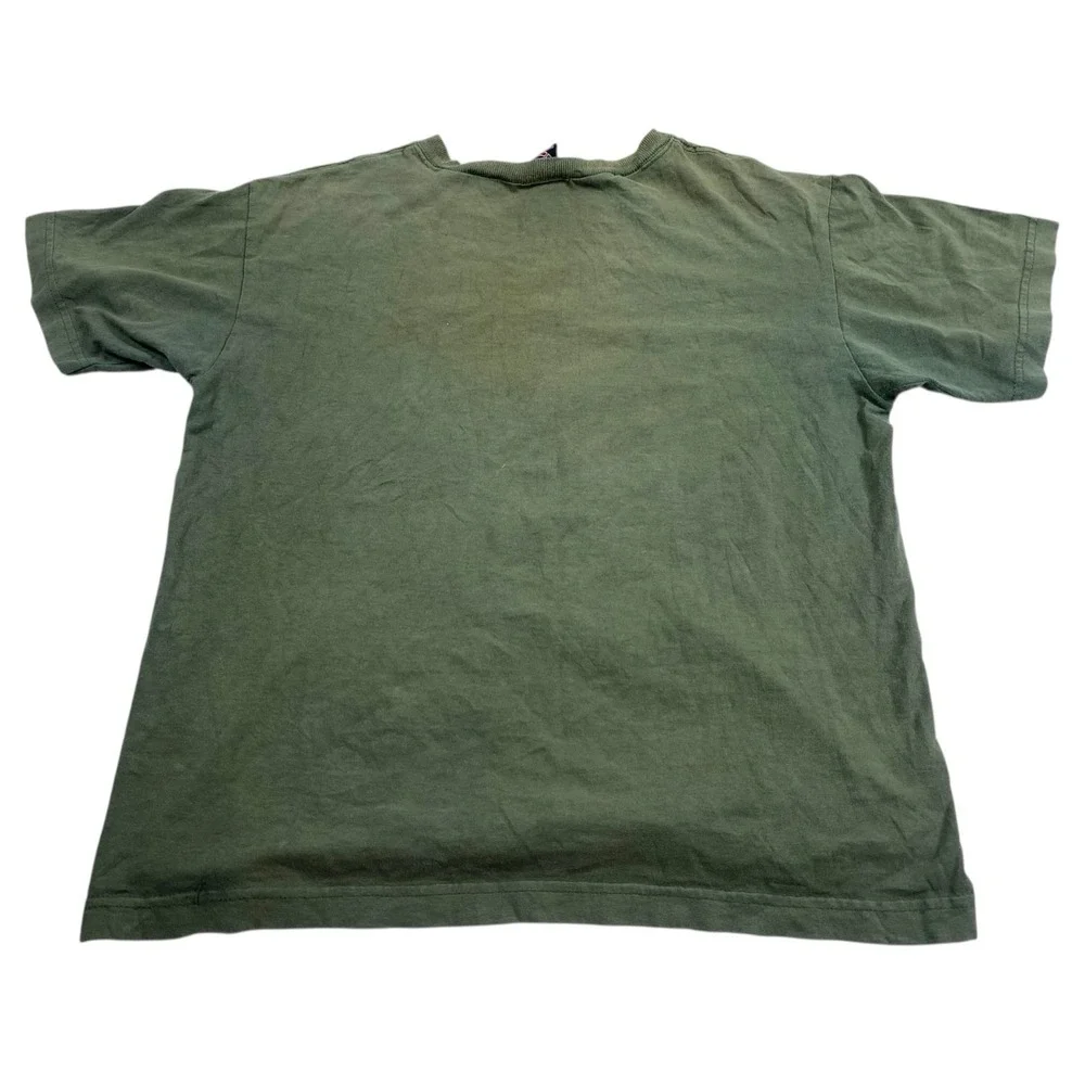 VTG Rudeboyz T-Shirt Youth X-Large Green Graphic Tee Quad Blaster Y2K Racing XL‎
